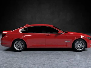 bmw 760li 2011 3D Model