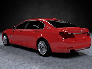 bmw 760li 2011 Model 3D
