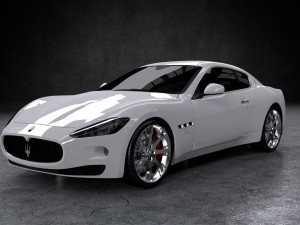 maserati granturismo 2008 3D Model