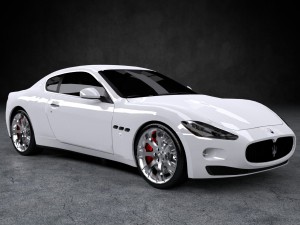 maserati granturismo 2008 3D Model