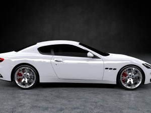maserati granturismo 2008 3D Model