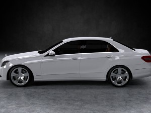 mercedes benz e500 2010 3D मॉडल