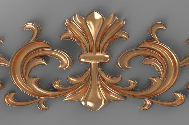 decorhorizontalcnc001998x188x18 3D Baskı Modeli .c4d .max .obj .3ds .fbx .stl .blend 