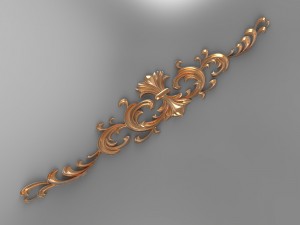decorhorizontalcnc001998x188x18 3D Baskı Modeli