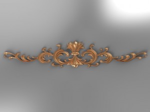 decorhorizontalcnc001998x188x18 3D Baskı Modeli