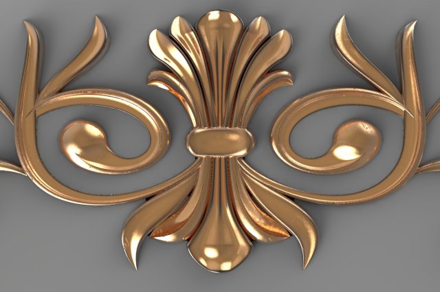 decorhorizontalcnc002898x183x12 Modello di stampa 3D .c4d .max .obj .3ds .fbx .stl .blend 