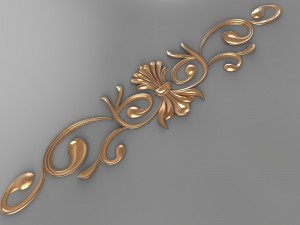 decorhorizontalcnc002898x183x12 Modello di stampa 3D