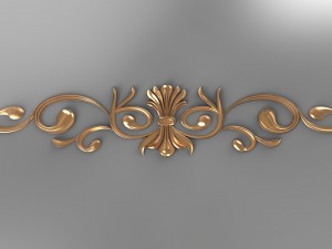 decorhorizontalcnc002898x183x12 Modello di stampa 3D