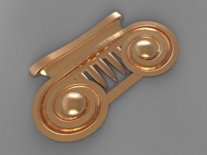 capital001cnc250x133x12 3D Принт Модель