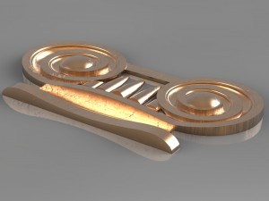 capital001cnc250x133x12 3D Принт Модель