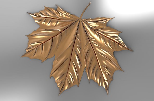 mapleleafcnc973x785x30 3D Model .c4d .max .obj .3ds .fbx .stl .blend 