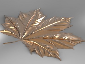 mapleleafcnc973x785x30 3D Model