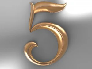 一桁5cnc700x1001x80 3Dプリントモデル