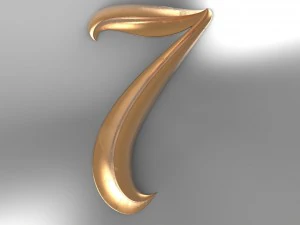 一桁7cnc596x1000x80 3Dプリントモデル