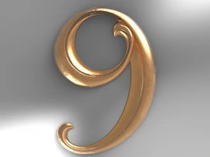 一桁9cnc702x1000x80 3Dプリントモデル