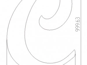 lettersmb-c-big-783x1000x80 3D Print Model