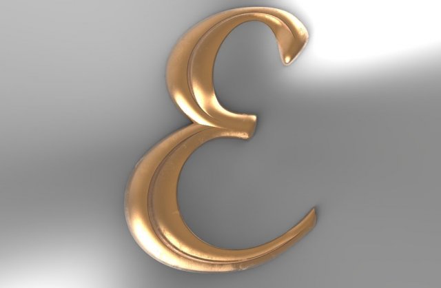 lettersmb-e-big-721x1000x803ds 3D Принт Модель .c4d .max .obj .3ds .fbx .stl .blend 