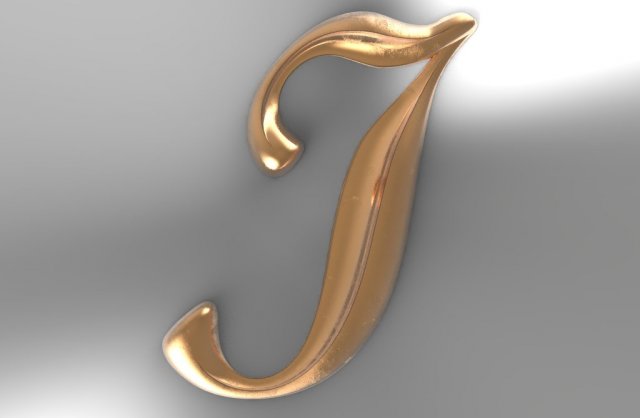 lettersmb-i-big-816x1000x80 3Dプリントモデル .c4d .max .obj .3ds .fbx .stl .blend 