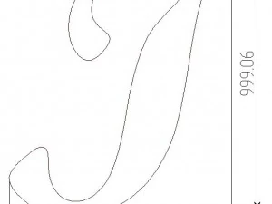 lettersmb-i-big-816x1000x80 3D Print Model