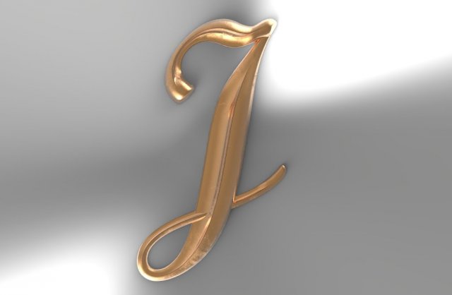 lettersmb-j-big-769x1350x80 3D Print Model .c4d .max .obj .3ds .fbx .stl .blend 