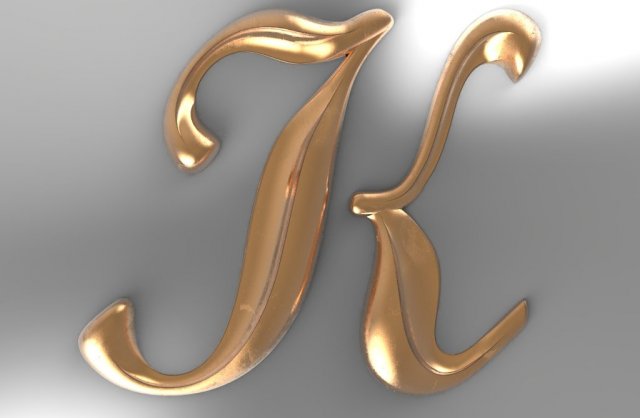 lettersmb-k-big-1196x1000x80 3D प्रिंट मॉडल .c4d .max .obj .3ds .fbx .stl .blend 