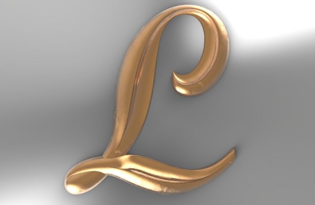 lettersmb-l-big-900x1000x80 Modèles 3D en vedette .c4d .max .obj .3ds .fbx .stl .blend 