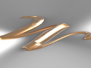 lettersmb-m-big-1406x1006x80 3D Принт Модель