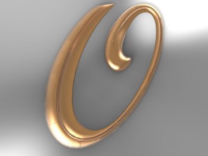 lettersmb-o-big-828x1000x80 3D Print Model