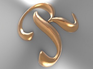 lettersmb-r-big-1120x1000x80 3D Принт Модель