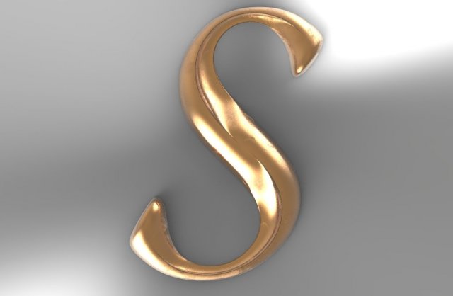 lettersmb-s-big-709x1000x80 Modello di stampa 3D .c4d .max .obj .3ds .fbx .stl .blend 