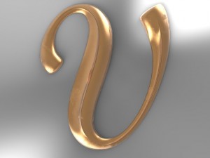 lettersmb-v-big-897x1000x80 3D Print Model