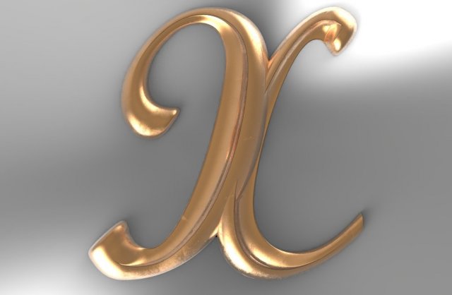 lettersmb-x-big-1007x1000x80 3D प्रिंट मॉडल .c4d .max .obj .3ds .fbx .stl .blend 