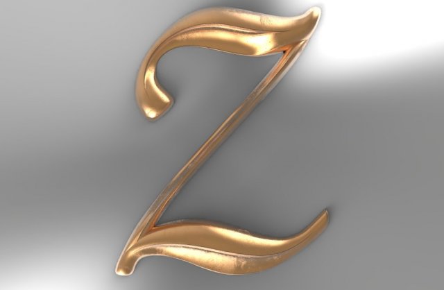 lettersmb-z-big-797x1000x80 Modèles 3D en vedette .c4d .max .obj .3ds .fbx .stl .blend 