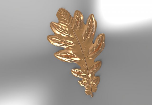 oakleaf592x912x30dxf Modelo 3D .c4d .max .obj .3ds .fbx .stl .blend 