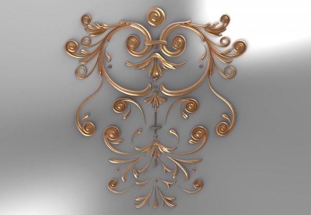 decorvertical912x1000x25 3D 模型 .c4d .max .obj .3ds .fbx .stl .blend 