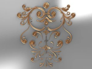 dekorasivertikal912x1000x25 Model 3D