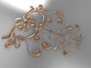 decorvertical912x1000x25 3D 模型