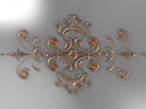 decorsymmetrical548x1000x15 3D Модель