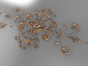decorsymmetrical548x1000x15 3D Модель