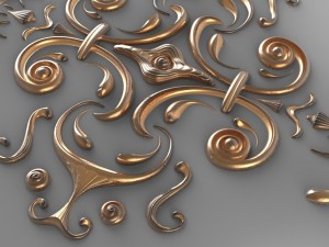decorsymmetrical548x1000x15 3D Модель