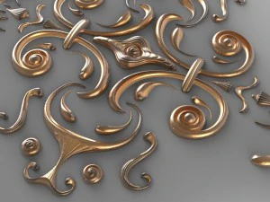 decorsymmetrical548x1000x15 3D Model