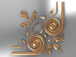 Dekorwinkel1000x1000x30 3D Modell