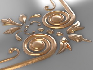 decorangle1000x1000x30 Modello 3D