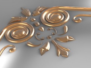 decorangle1000x1000x30 Modello 3D