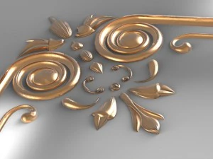 decorangle1000x1000x30 3D Model