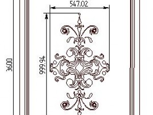decorativepanel013600x1100x20 3D 모델