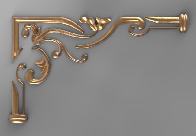 decorangle1012x618x34 3D मॉडल .c4d .max .obj .3ds .fbx .stl .blend 