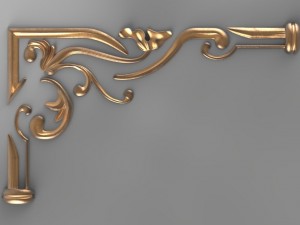 decorangle1012x618x34 3D Model