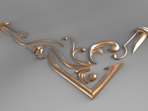 decorangle1012x618x34 3D मॉडल
