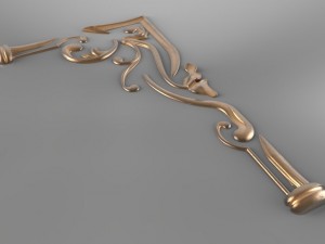 decorangle1012x618x34 3D मॉडल